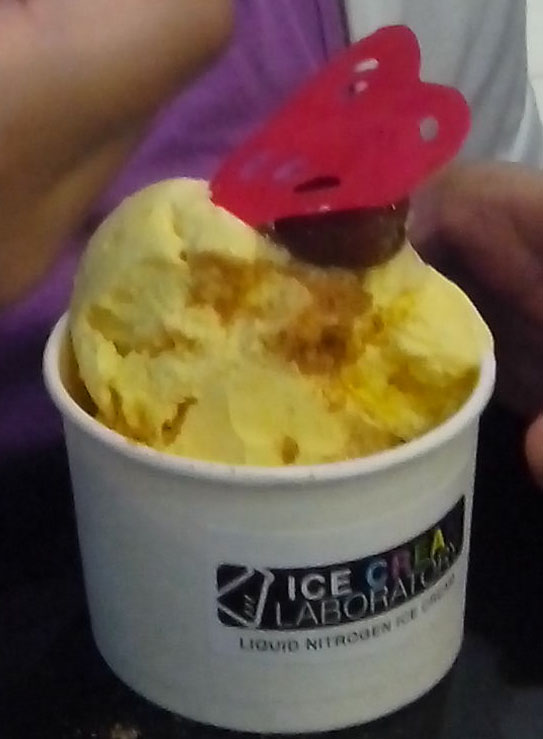 Mango Cream Pie of Ice Cream Laboratory, Mango Cream Pie, Ice Cream Laboratory 